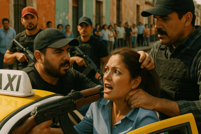 Pensaron que solo era otra taxista más a la que podían amedrentar por negarse a “trabajar” para ellos; nunca imaginaron que su esposo era un agente federal dispuesto a romper el silencio, desafiar a sus propios jefes y convertir un ataque impune en el caso que destapó toda una red protegida