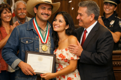 “Mi familia se burló de mi novio ‘pobre agricultor’—Hasta que ganó el más alto honor de la ciudad del alcalde y demostró que el esfuerzo vale más que el dinero”