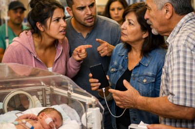 Mis padres desconectaron el monitor de oxígeno de mi bebé prematuro para cargar un teléfono—y la excusa que dieron desató una guerra familiar