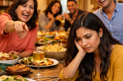 Mi madre me humilló en la cena por no tener una casa de playa como mi hermano; todos rieron, sin imaginar que esa noche la verdad cambiaría nuestro lugar en la familia.