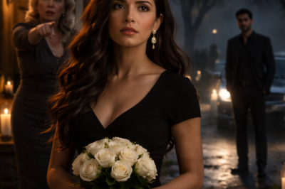 En el funeral de mi abuela, mi madrastra me susurró que “me fuera antes de que fuera tarde”…