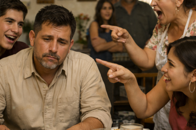 Mis hijastros me humillaron en la mesa diciendo “deja de fingir que eres familia”, pero mi respuesta tranquila encendió una verdad que nadie pudo seguir escondiendo