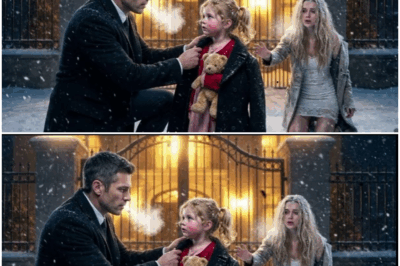 “‘Señor, no hemos comido nada desde ayer…’, susurró la niña con la ropa empapada: el poderoso CEO la miró fijamente durante unos segundos, después tomó a su madre del brazo y solo dijo cuatro palabras que cambiarían para siempre sus vidas y destaparían el secreto mejor guardado de su pasado”