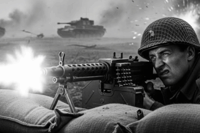 «“¡Alto el fuego, esa orden no existe!” gritaron por radio… pero el artillero decidió ignorarla, dibujó en el cielo un patrón de disparo totalmente “no autorizado” y, en cuestión de minutos, una columna entera de panzers desapareció del mapa, dejando a los mandos atónitos, a sus compañeros temblando y a los investigadores militares con un expediente tan incómodo que intentaron enterrarlo durante décadas»