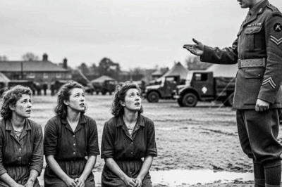 «“¡No nos vamos a desnudar, nunca más!” gritaron las jóvenes alemanas marcadas por la guerra cuando los guardias británicos ordenaron el reconocimiento médico… pero en lugar de obligarlas, salieron del barracón, regresaron con abrigos, biombos y un equipo sanitario femenino, y la decisión de tratarlas como víctimas —no como culpables— dejó a todas en estado de shock»