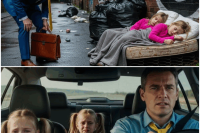 “Creía tener su vida bajo control, hasta que una madrugada encontró a sus dos hijas gemelas dormidas en plena calle: lo que descubrió después lo dejó devastado, atrapado entre secretos familiares, decisiones ocultas y una verdad que cambiaría para siempre el destino de todos.”