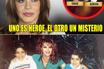 “Fama, poder y silencio: los hijos de María Sorté, Omar y Adrián García Harfuch, salen del mito familiar y revelan trayectorias opuestas que hoy despiertan sorpresa y debate”