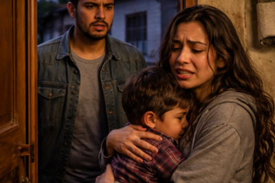 Le cerré la puerta con un “no vuelvas jamás”… y tres años después volvió de madrugada, empapada en lágrimas, sosteniendo a un niño que juró haber perdido para siempre.