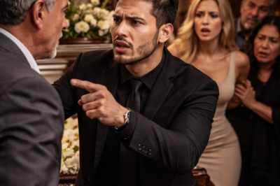 En el funeral de mi madre, mi padre estaba de viaje con su amante… pero esa misma noche ocurrió algo imposible: una llamada, una llave escondida y un secreto que cambió para siempre mi apellido y mi vida.