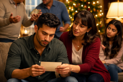 Mi papá le entregó a mi hermano toda la herencia de mi abuelo sin mirarme a los ojos… pero mi mamá me dio un sobre sellado, y dentro había una verdad tan inquietante que cambió para siempre nuestra familia.