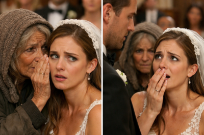 “¡No te Cases con Él!” — La Anciana Sin Hogar Susurró Esa Frase y, Segundos Después, la Novia Palideció al Descubrir la Verdad que Nadie se Atrevía a Contar