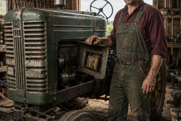 Cuando Jake Morrison heredó 480 acres y un Farmall 806 de 1968 después...