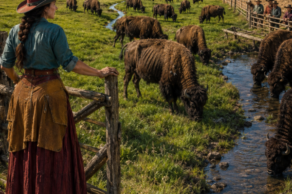 Cuando Amelia Bennett gastó veinticuatro dólares en veinticuatro bison...