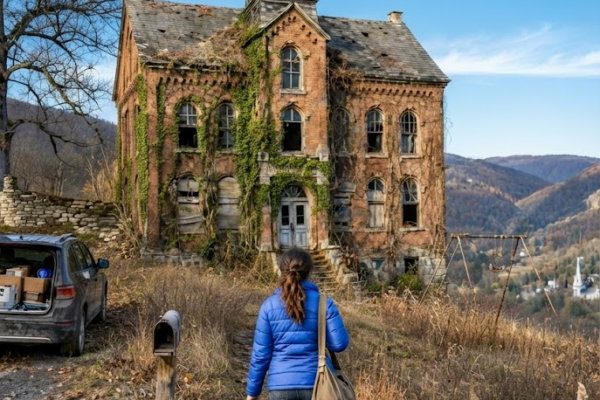 Compró una escuela abandonada por 600 dólares